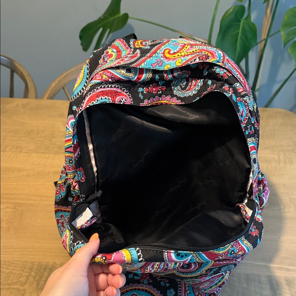 Vera Bradley Multicolor Paisley Backpack - Picture 4 of 7